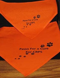 Paws for a Cure for CRPS - Pet Bandanas